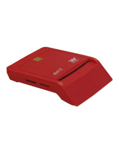 Woxter PE26-148 lector de tarjeta inteligente Interior USB USB 2.0 Rojo