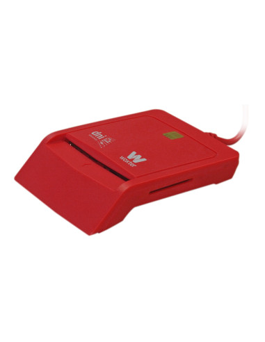 Woxter PE26-148 lector de tarjeta inteligente Interior USB USB 2.0 Rojo