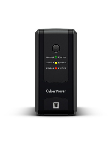 CyberPower UT850EG sistema de alimentación ininterrumpida (UPS) Línea interactiva 0,85 kVA 425 W 4 salidas AC