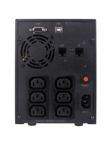 CyberPower VALUE2200EILCD sistema de alimentación ininterrumpida (UPS) 2,2 kVA 1320 W 6 salidas AC
