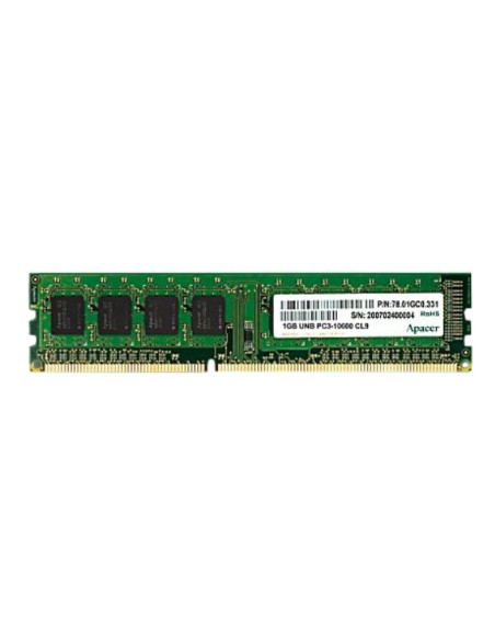 Apacer DL.08G2K.KAM módulo de memoria 8 GB 1 x 8 GB DDR3 240-pin DIMM