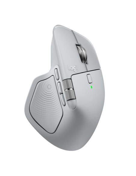 Logitech MX Master 4, ratón inalámbrico ergonómico con respuesta háptica avanzada, desplazamiento ultrarrápido, carga USB-C,