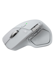 Logitech MX Master 4, ratón inalámbrico ergonómico con respuesta háptica avanzada, desplazamiento ultrarrápido, carga USB-C, 2