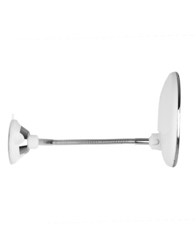 Orbegozo ESP 1020 espejo para maquillaje Ventosa Alrededor Plata, Blanco