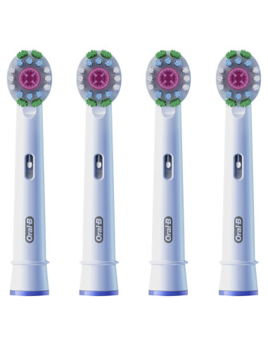 Oral-B 3D White 860960 4 pieza(s) Blanco