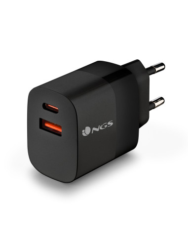 NGS BUD 33W Universal Negro Corriente alterna Carga rápida Interior