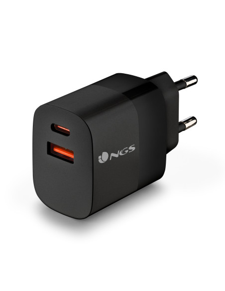 NGS BUD 33W Universal Negro Corriente alterna Carga rápida Interior