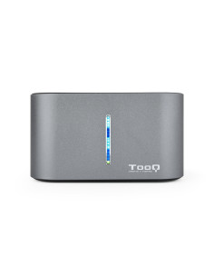 TooQ TQDS-805G base de conexión para disco duro USB 3.2 Gen 1 (3.1 Gen 1) Type-B Aluminio 2