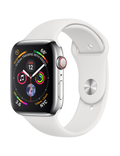 Apple Watch Series 4 OLED 44 mm Digital 368 x 448 Pixeles Pantalla táctil 4G Acero inoxidable Wifi GPS (satélite)