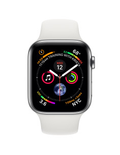 Apple Watch Series 4 OLED 44 mm Digital 368 x 448 Pixeles Pantalla táctil 4G Acero inoxidable Wifi GPS (satélite) 2