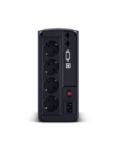 CyberPower VP1000ELCD sistema de alimentación ininterrumpida (UPS) Línea interactiva 1 kVA 550 W 4 salidas AC