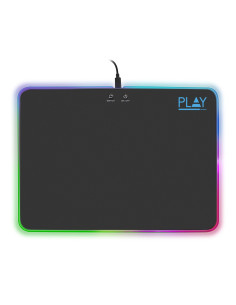 Ewent PL3341 alfombrilla para ratón Alfombrilla de ratón para juegos Negro