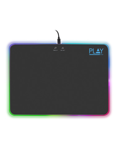 Ewent PL3341 alfombrilla para ratón Alfombrilla de ratón para juegos Negro