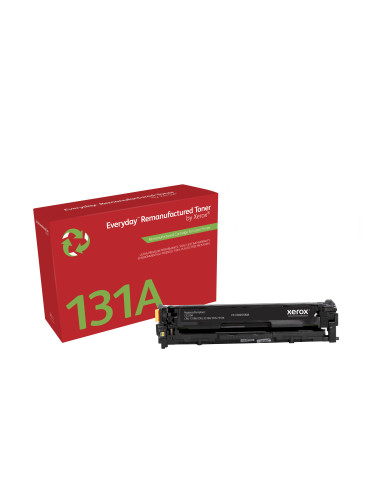 Tóner Everyday™ Negro remanufacturado de Xerox es compatible con HP 131A (CF210A), Capacidad estándar