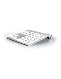 Mobee Technology Magic Numpad teclado Hogar Numérico Transparente, Blanco