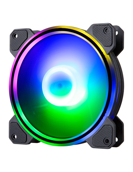 Hiditec N9-ARGB Carcasa del ordenador Ventilador 12 cm Negro