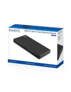 Ewent EW7032 caja para disco duro externo Carcasa de disco duro SSD Negro 2.5" 2