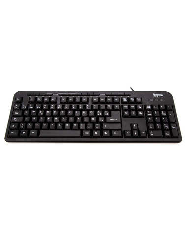 iggual CK-BASIC-120T teclado Universal USB QWERTY Español Negro