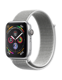 Apple Watch Series 4 OLED 44 mm Digital 368 x 448 Pixeles Pantalla táctil Plata Wifi GPS (satélite)