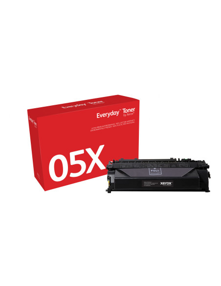 Toner Everyday™Negro di Xerox compatibile con HP 05X (CE505X), Capacidad alta