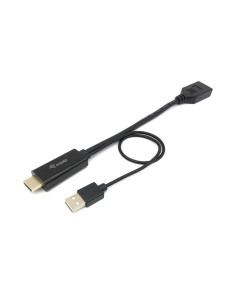 Equip 119039 adaptador de cable de vídeo 0,15 m HDMI tipo A (Estándar) DisplayPort Negro 2