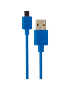 DCU Advance Tecnologic 30401240 cable USB USB 2.0 2 m USB A Micro-USB A Azul