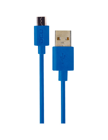 DCU Advance Tecnologic 30401240 cable USB USB 2.0 2 m USB A Micro-USB A Azul