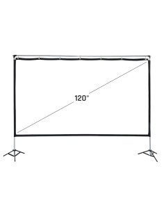 iggual Pantalla exterior portable 120" 265x149 cm 2