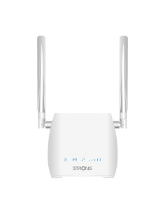 Strong 300M router inalámbrico Ethernet rápido Banda única (2,4 GHz) 4G Blanco