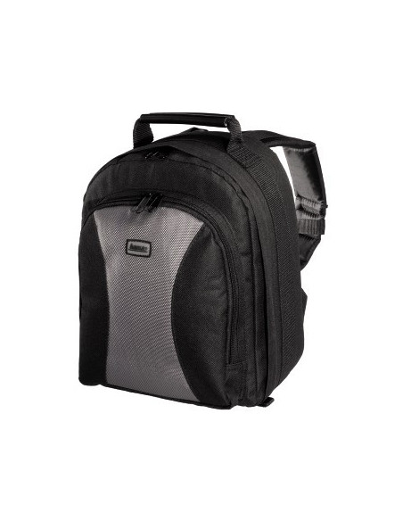 Hama | Mochila para cámara de fotos, con bolsillos, asa de transporte, separadores interiores, color negro