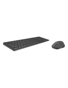 Rapoo 9700M teclado Ratón incluido Universal Bluetooth QWERTY Negro 2