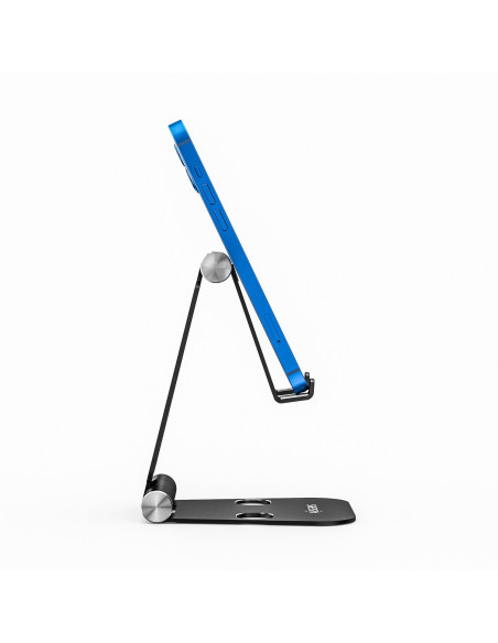 AISENS Soporte De Sobremesa Tamaño XL Ajustable (2 Pivotes) Para Movil   Tablet, Negro