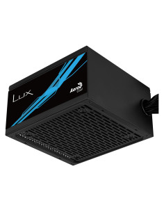 Aerocool LUX650 Fuente Alimentación PC 650W 80 Plus Bronze 230V 88% Eficiencia Negro