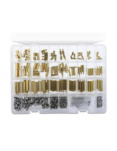 DeLOCK Juego de montaje de separación M2.5, M3, M4, M5 y M6 hexagonal 362 piezas