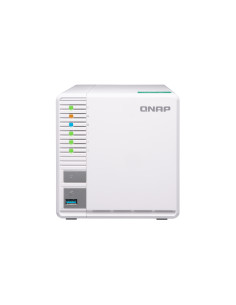 QNAP TS-328 servidor de almacenamiento NAS Escritorio Realtek RTD1296 2 GB DDR4 0 TB QNAP Turbo System Blanco