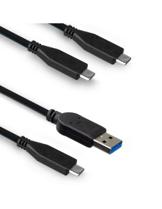 Ewent EW7072 caja para disco duro externo Carcasa de disco duro SSD Negro 2.5" 2