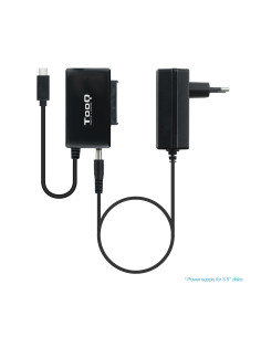 TooQ TQHDA-02C base de conexión para disco duro USB 3.2 Gen 1 (3.1 Gen 1) Type-C Negro 2