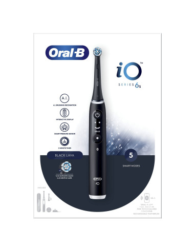 Oral-B iO 6 Adulto Cepillo dental vibratorio Negro