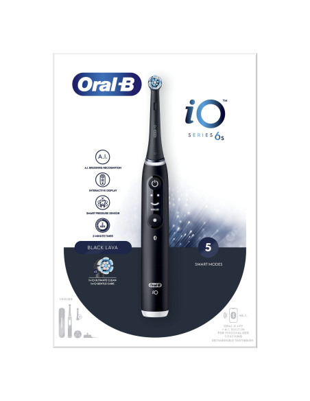 Oral-B iO 6 Adulto Cepillo dental vibratorio Negro