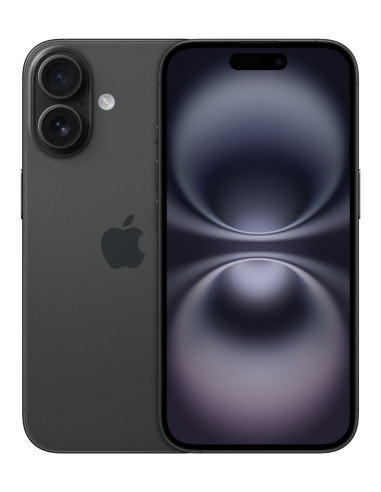 Apple iPhone 16 15,5 cm (6.1") SIM doble iOS 18 5G USB Tipo C 128 GB Negro