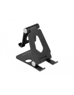 DeLOCK Soporte para teléfono inteligente y reloj inteligente ajustable negro 2
