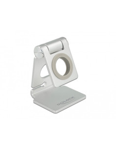 DeLOCK Soporte para reloj inteligente ajustable plata