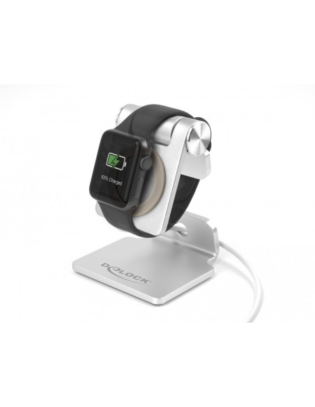 DeLOCK Soporte para reloj inteligente ajustable plata