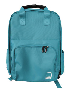 Pantone PT-BPK0021G mochila Mochila informal Color aguamarina Polietileno, Poliuretano (PU)