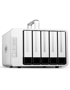 TerraMaster D5 Thunderbolt 3 unidad de disco multiple 0 TB Escritorio Gris 2