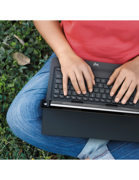 Logitech 920-008336 teclado para móvil QWERTY Español Bluetooth Negro