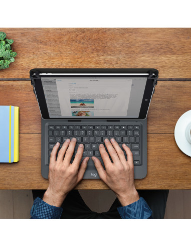 Logitech 920-008336 teclado para móvil QWERTY Español Bluetooth Negro