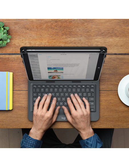 Logitech 920-008336 teclado para móvil QWERTY Español Bluetooth Negro