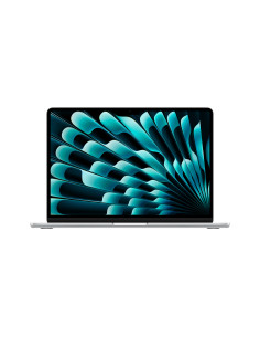 Apple MacBook Air Apple M M3 Portátil 34,5 cm (13.6") 8 GB 256 GB SSD Wi-Fi 6E (802.11ax) macOS Sonoma Plata