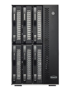 TerraMaster D6-320 unidad de disco multiple Escritorio Negro